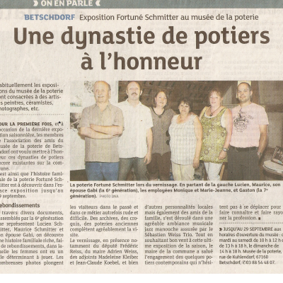 Exposition Musée de la poterie